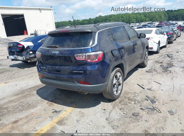 3C4NJDCB5JT104527 2018 JEEP COMPASS Blue უკანა მარჯვენა