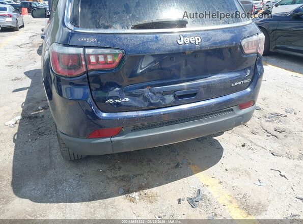 3C4NJDCB5JT104527 2018 JEEP COMPASS Blue წინა ხედი