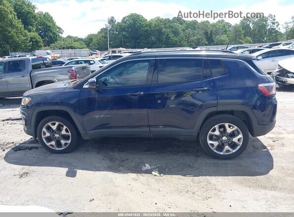 3C4NJDCB5JT104527 2018 JEEP COMPASS Blue უკანა სალონის ხედი