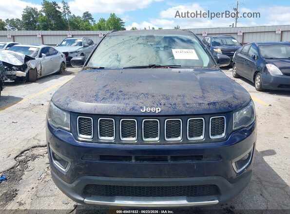 3C4NJDCB5JT104527 2018 JEEP COMPASS Blue წინა პანელის ხედი