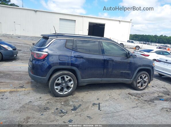 3C4NJDCB5JT104527 2018 JEEP COMPASS Blue ხელსაწყოთა პანელის ხედი