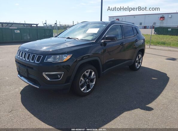 3C4NJDCB5JT231908 2018 JEEP COMPASS Black Przód lewy