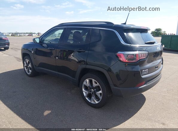 3C4NJDCB5JT231908 2018 JEEP COMPASS Black Tył lewy