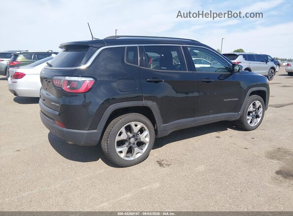 3C4NJDCB5JT231908 2018 JEEP COMPASS Black Tył prawy