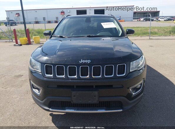 3C4NJDCB5JT231908 2018 JEEP COMPASS Black Widok zestawu wskaźników