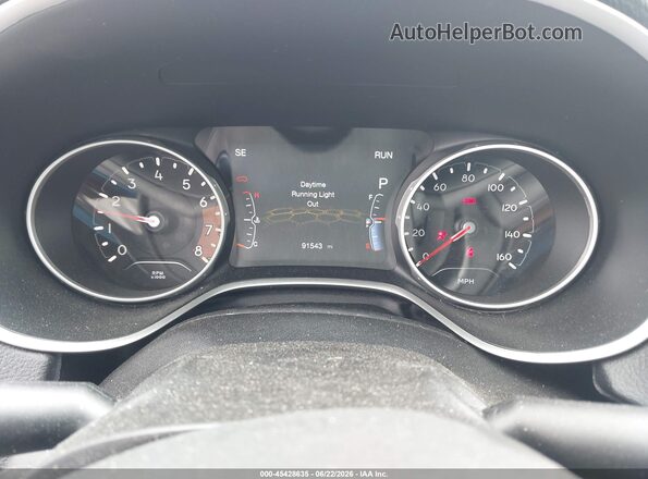 3C4NJDCB5KT767288 2019 JEEP COMPASS Blue Rear seats view