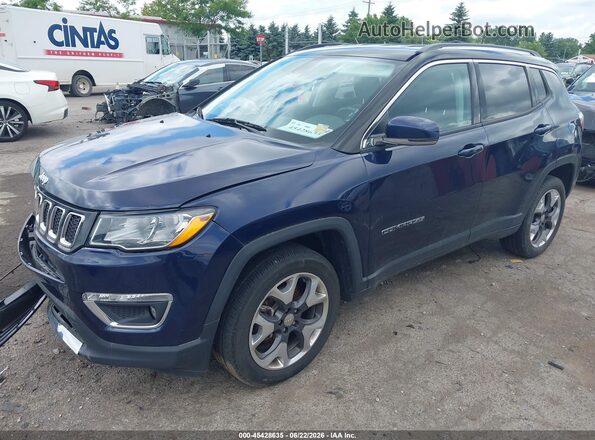 3C4NJDCB5KT767288 2019 JEEP COMPASS Blue Front left