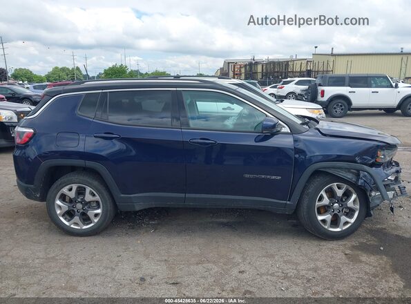 3C4NJDCB5KT767288 2019 JEEP COMPASS Blue Rear interior view