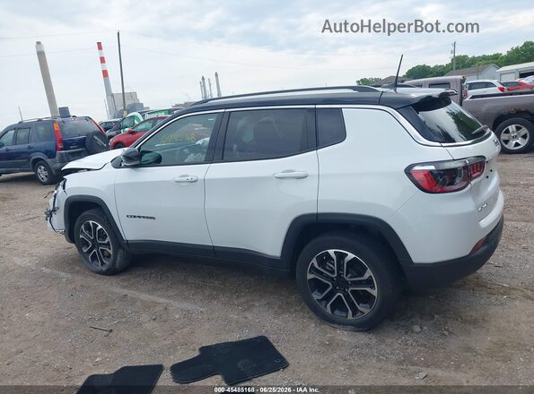 3C4NJDCB5NT135007 2022 JEEP COMPASS White Vista interior de 360 grados