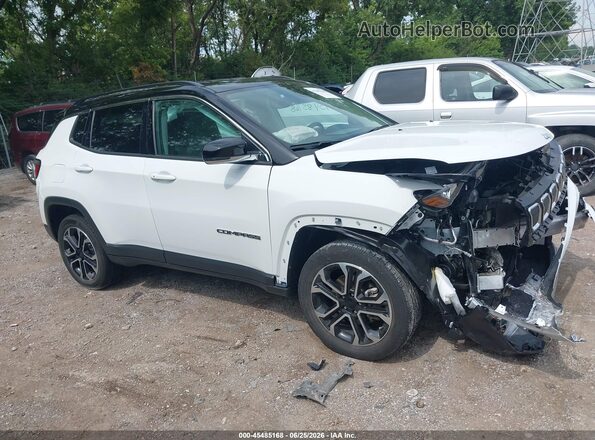 3C4NJDCB5NT135007 2022 JEEP COMPASS White Vista interior trasera