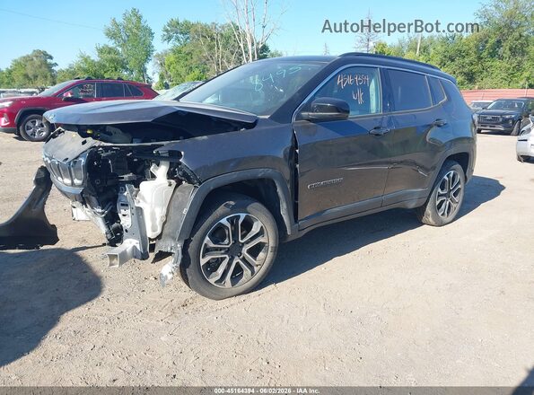 3C4NJDCB5NT228495 2022 JEEP COMPASS Серый Передняя левая четверть