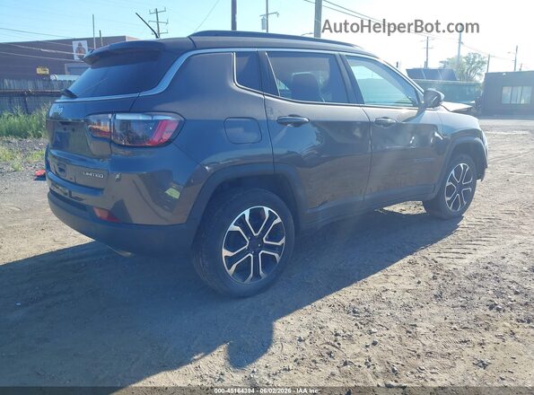 3C4NJDCB5NT228495 2022 JEEP COMPASS Серый Задняя правая четверть