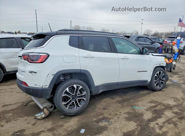 3C4NJDCB5NT234099 2022 JEEP COMPASS White უკანა მარჯვენა