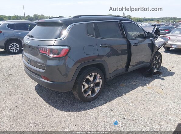 3C4NJDCB6HT680640 2017 JEEP COMPASS Gray Trasero derecho