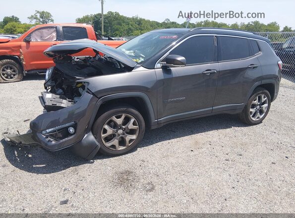 3C4NJDCB6HT680640 2017 JEEP COMPASS Gray Vista tres cuartos delantera izquierda