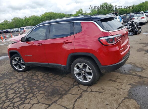 3C4NJDCB6JT280860 2018 JEEP COMPASS Red Rear left