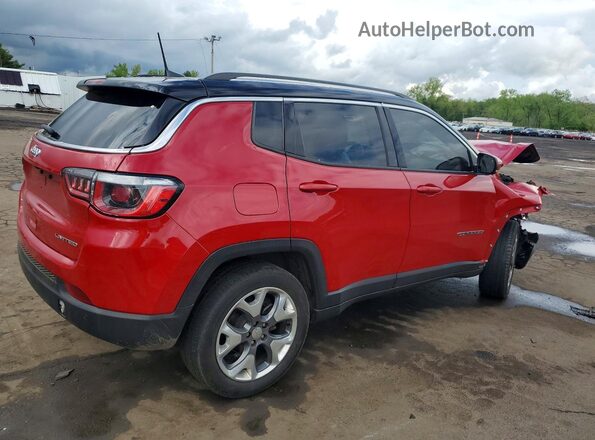 3C4NJDCB6JT280860 2018 JEEP COMPASS Red Rear right