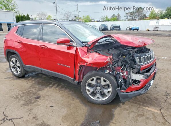 3C4NJDCB6JT280860 2018 JEEP COMPASS Red Front right
