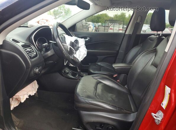 3C4NJDCB6JT280860 2018 JEEP COMPASS Red Front interior view