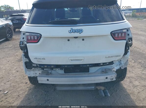3C4NJDCB6JT399248 2018 JEEP COMPASS White Widok z przodu