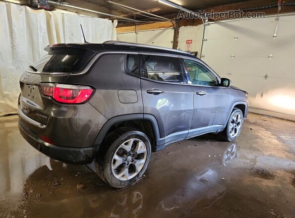 3C4NJDCB6JT470285 2018 JEEP COMPASS Charcoal Rear right