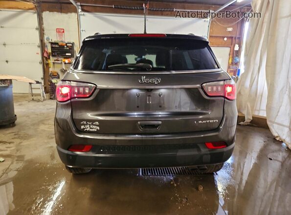 3C4NJDCB6JT470285 2018 JEEP COMPASS Charcoal Rear view
