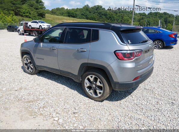 3C4NJDCB6JT484266 2018 JEEP COMPASS Silver Задня ліва чверть