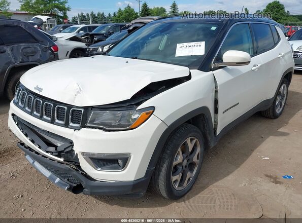 3C4NJDCB6KT645796 2019 JEEP COMPASS White Передня ліва чверть