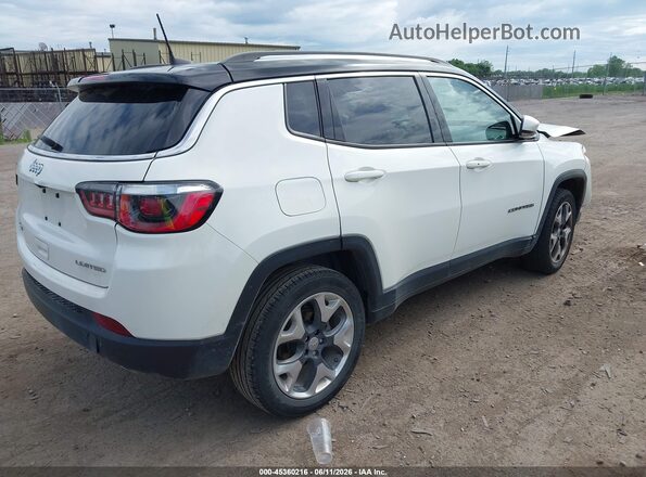 3C4NJDCB6KT645796 2019 JEEP COMPASS White Задня права чверть