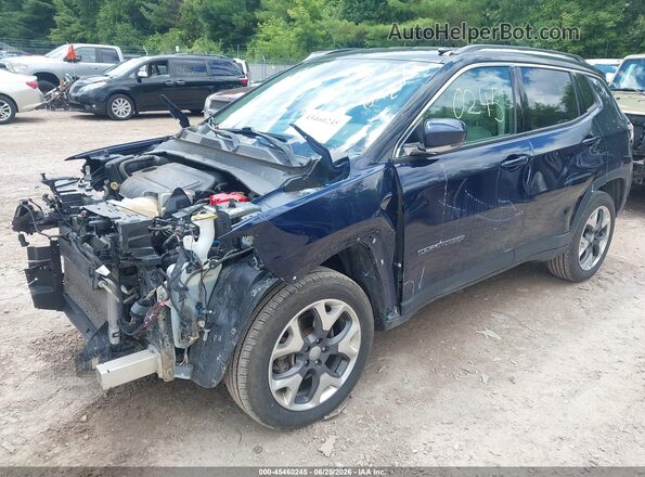 3C4NJDCB6KT723364 2019 JEEP COMPASS Blue Передня ліва чверть