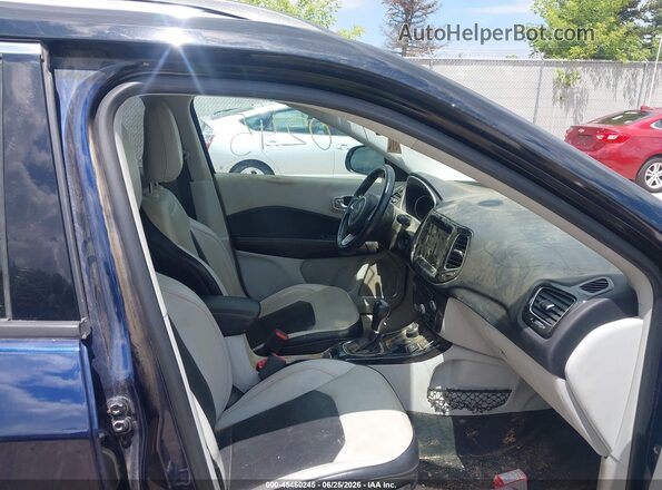 3C4NJDCB6KT723364 2019 JEEP COMPASS Blue Вид салону спереду