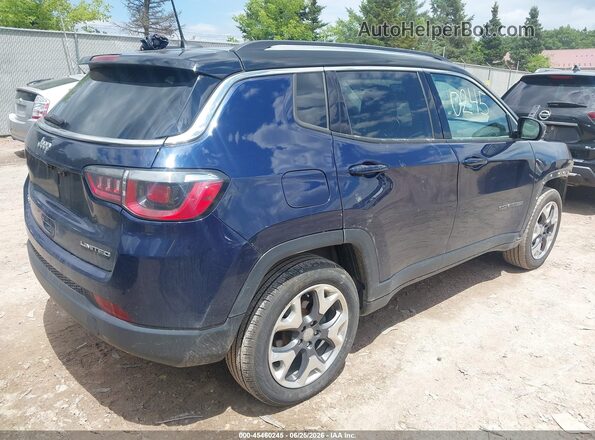 3C4NJDCB6KT723364 2019 JEEP COMPASS Blue Задня права чверть