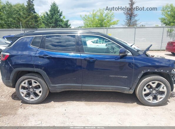 3C4NJDCB6KT723364 2019 JEEP COMPASS Blue Вид задньої частини салону
