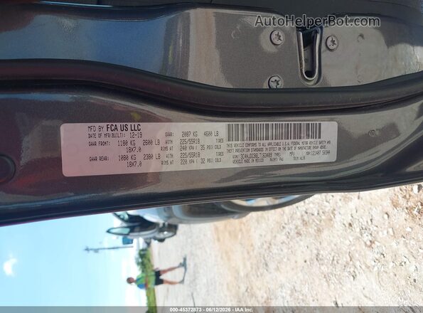 3C4NJDCB6LT163489 2020 JEEP COMPASS Серый Вид подкапотного пространства