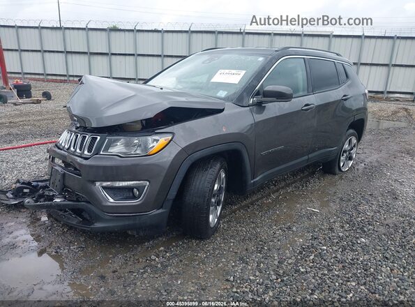 3C4NJDCB6MT586350 2021 JEEP COMPASS Gray Front left
