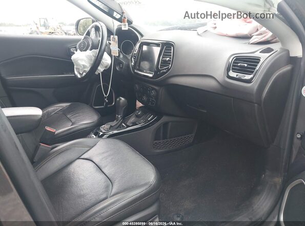 3C4NJDCB6MT586350 2021 JEEP COMPASS Gray Front interior view