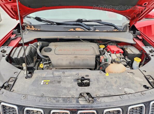 3C4NJDCB6MT604460 2021 JEEP COMPASS Red უკანა სალონის ხედი