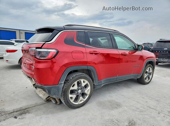 3C4NJDCB6MT604460 2021 JEEP COMPASS Red უკანა მარჯვენა