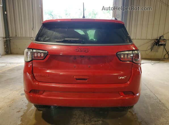 3C4NJDCB6NT185589 2022 JEEP COMPASS Red Вид ззаду