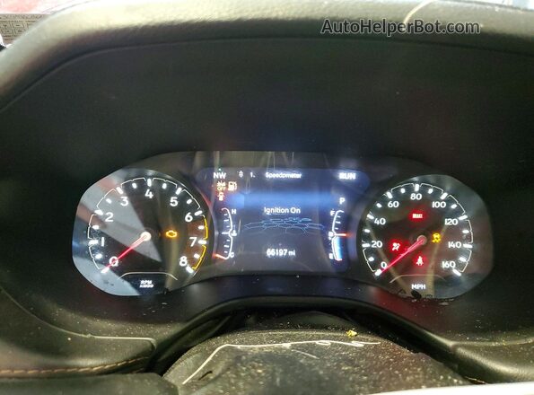 3C4NJDCB6NT185589 2022 JEEP COMPASS Red Вид щитка приладів