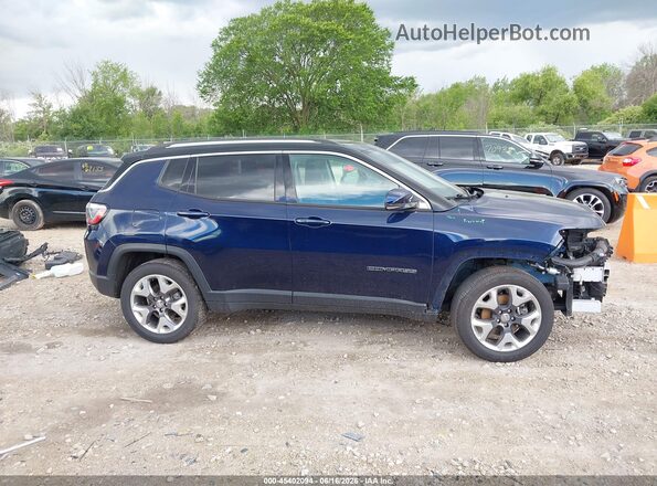 3C4NJDCB7JT350804 2018 JEEP COMPASS Blue Vista interior de 360 grados