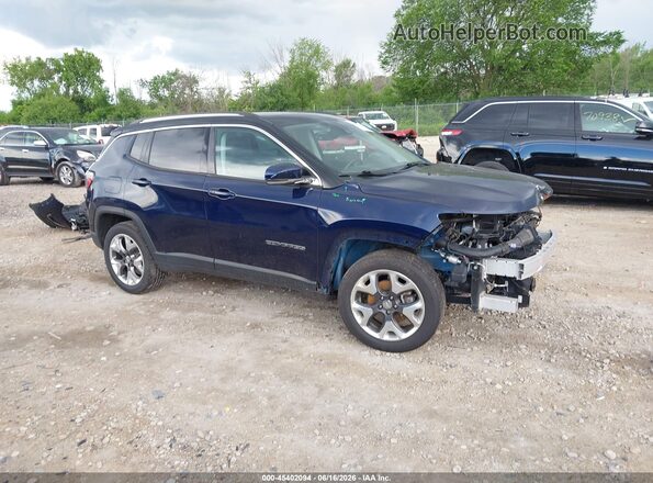 3C4NJDCB7JT350804 2018 JEEP COMPASS Blue 