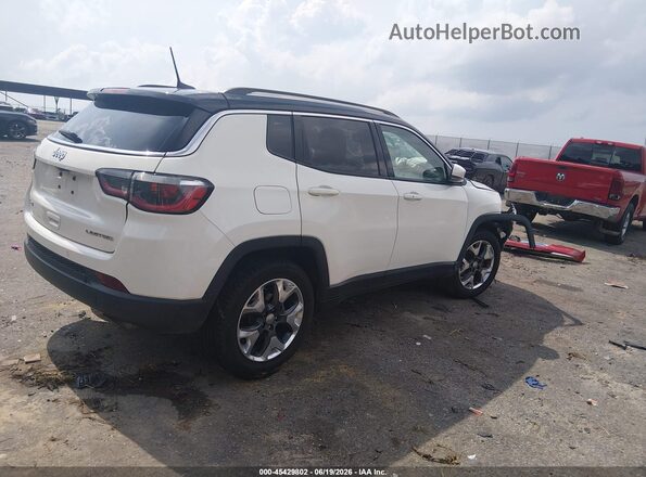 3C4NJDCB7JT442589 2018 JEEP COMPASS Белый Задняя правая четверть