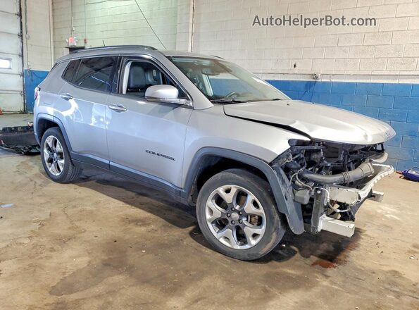 3C4NJDCB7KT619904 2019 JEEP COMPASS Silver Առջևի աջ