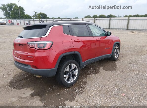 3C4NJDCB7KT696840 2019 JEEP COMPASS Red Հետևի աջ