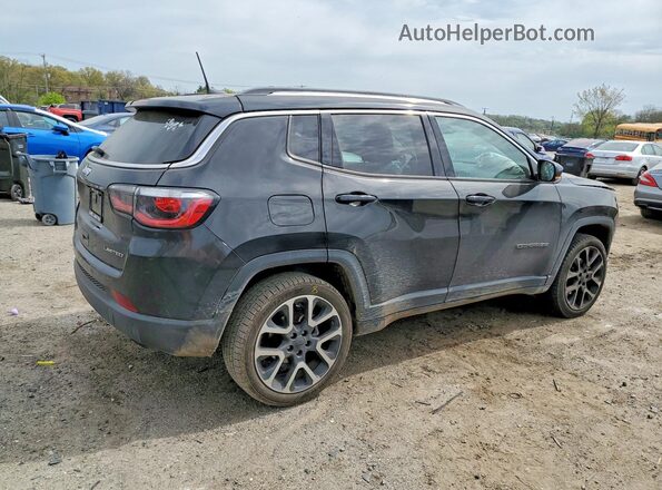 3C4NJDCB7MT551283 2021 JEEP COMPASS Black Trasero derecho