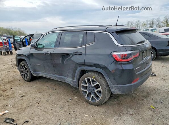 3C4NJDCB7MT551283 2021 JEEP COMPASS Black Trasero izquierdo
