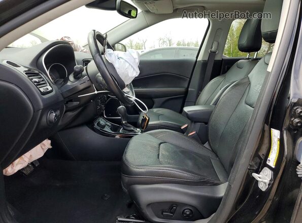 3C4NJDCB7MT551283 2021 JEEP COMPASS Black Vista interior delantera