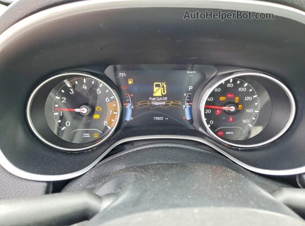 3C4NJDCB7MT551283 2021 JEEP COMPASS Black Vista del cuadro de instrumentos