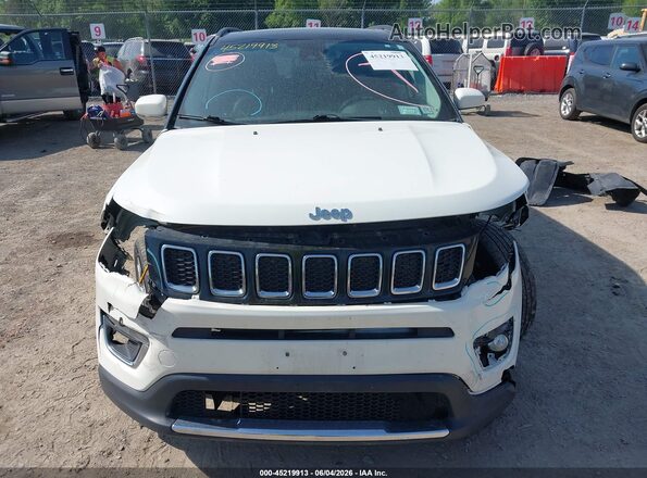 3C4NJDCB7MT554958 2021 JEEP COMPASS White Vista interior trasera